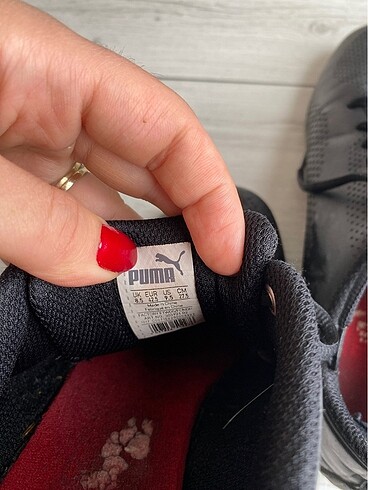 42.5 Beden siyah Renk Puma ferrari drift cat ayakkabı