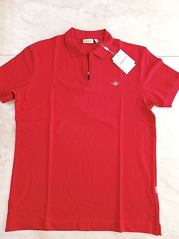 GANT polo yaka t shirt kırmızı orj.