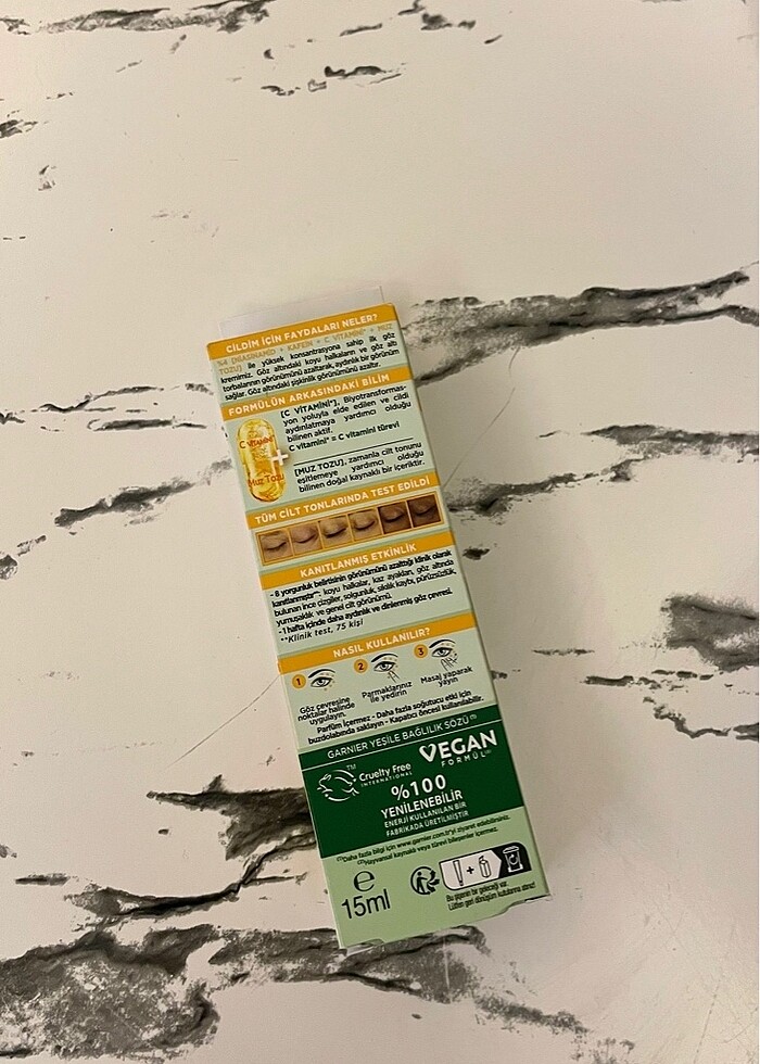 Garnier Aydınlatıcı göz kremi ???? - Görsel 2