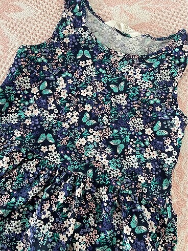10 Yaş Beden çeşitli Renk H&M 3?lü Elbise
