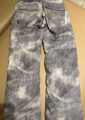 Gri Bol Kesim Denim Kayak Pantolonu-12 yaş - Görsel 2