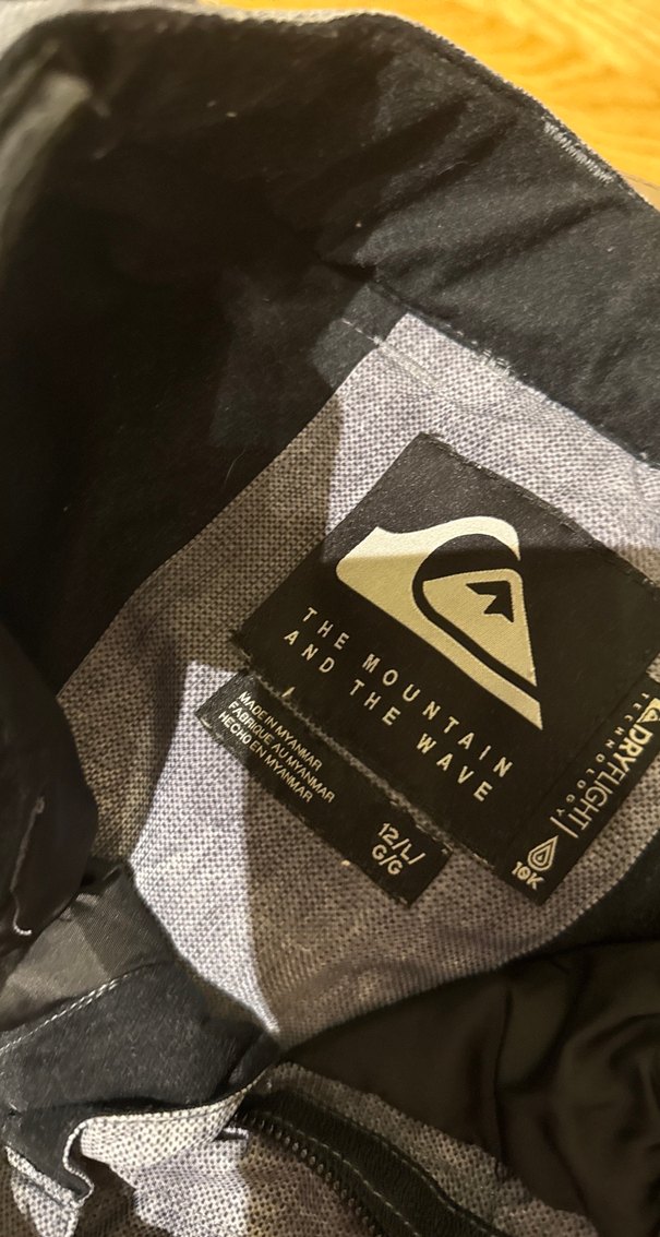 Gri Bol Kesim Denim Kayak Pantolonu-12 yaş - Görsel 4