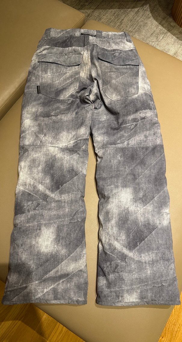 Gri Bol Kesim Denim Kayak Pantolonu-12 yaş - Görsel 2