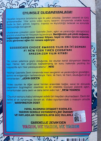 Yarın ve Yarın ve Yarın - Gabrielle Zevin