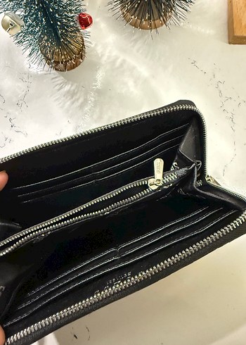 Guess Siyah Deri Fermuarlı Kadın Cüzdan - Görsel 4