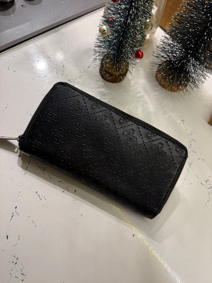 Guess Siyah Deri Fermuarlı Kadın Cüzdan - Görsel 2