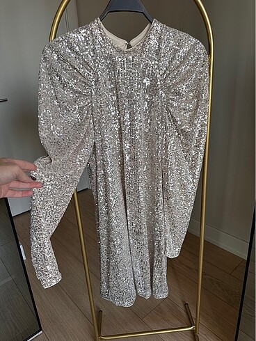 H&M H&M full payet elbise