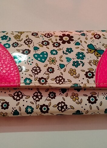 Kadın uzun cüzdan çiçekli - Görsel 4