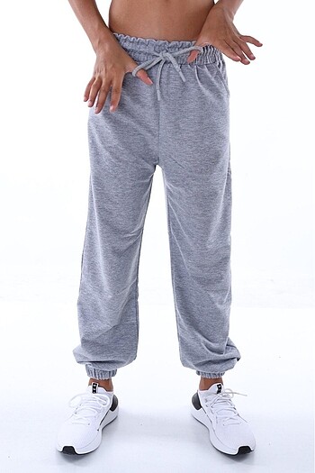 Do-Minik Kız/Erkek Çocuk Lastik Paça ,Düz 2 İplik Polyester Eşof