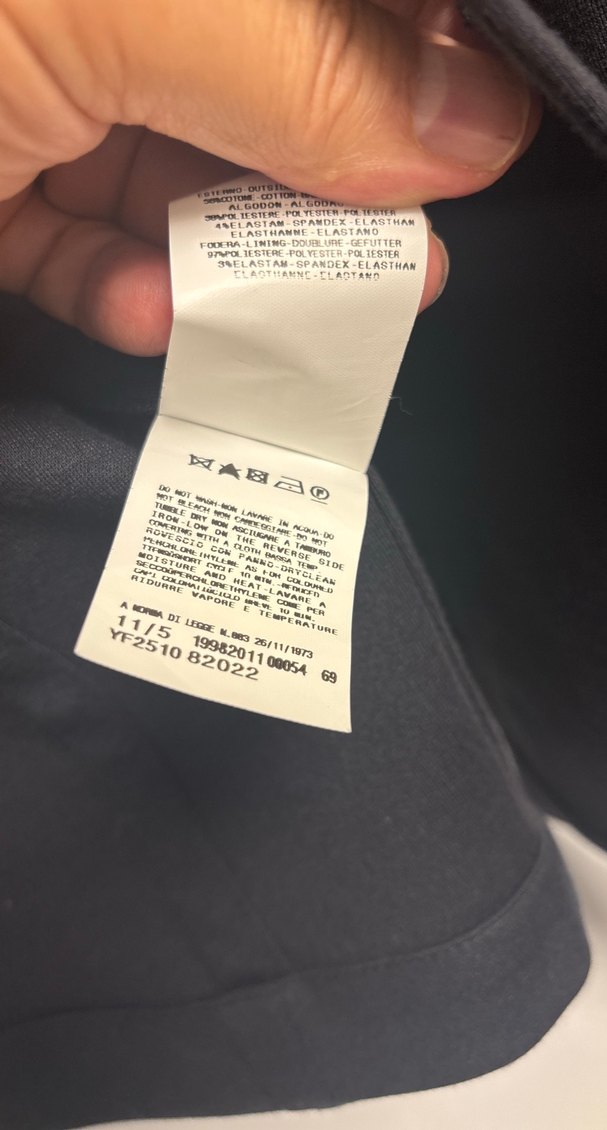 Şık Siyah Tek Düğmeli Blazer Ceket ferre — görsel 3/3