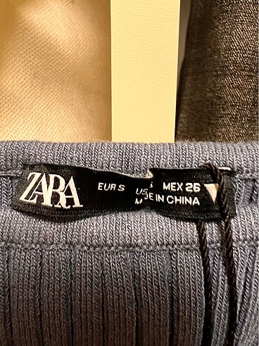 s Beden ZARA TRİKO CROP