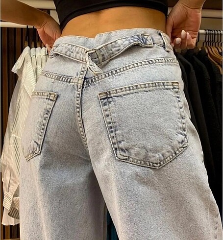 MAVİ BAGGY PANTOLON