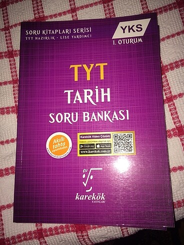 Karekök yayınları Tyt tarih soru bankası