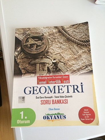 Okyanus yayınları tyt~ayt geometri soru bankası