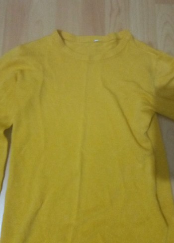 Diğer Sarı Kadın Uzun Kollu Sweatshirt