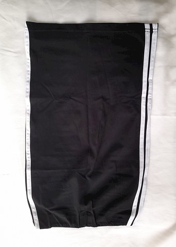 s Beden Siyah Crop Etek Takım
