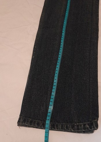 Koyu renk yıkamalı denim jean - Görsel 2