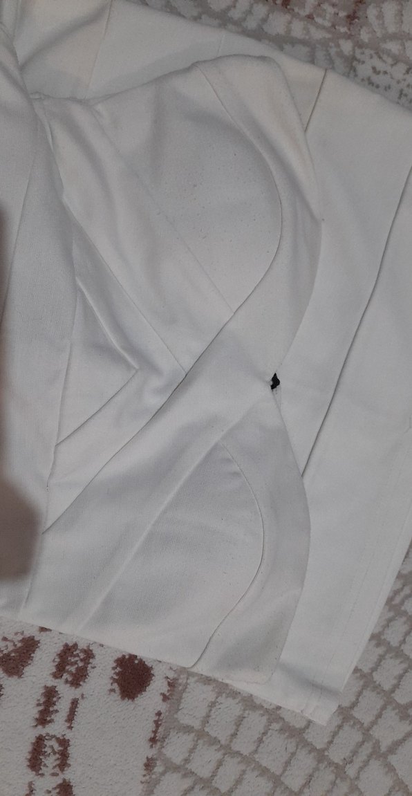 Beyaz Mini Straplez Elbise - Görsel 2