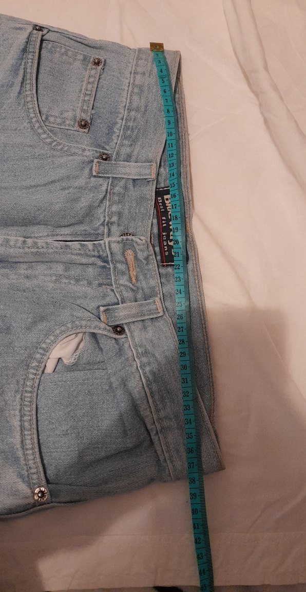 buz mavi jean - Görsel 3