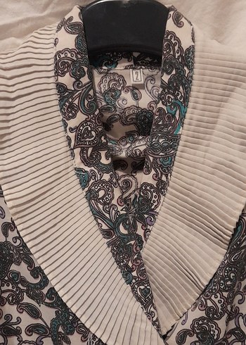 Bohem Desenli Kısa Kollu Gömlek - Görsel 2