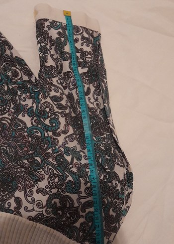 Bohem Desenli Kısa Kollu Gömlek - Görsel 6