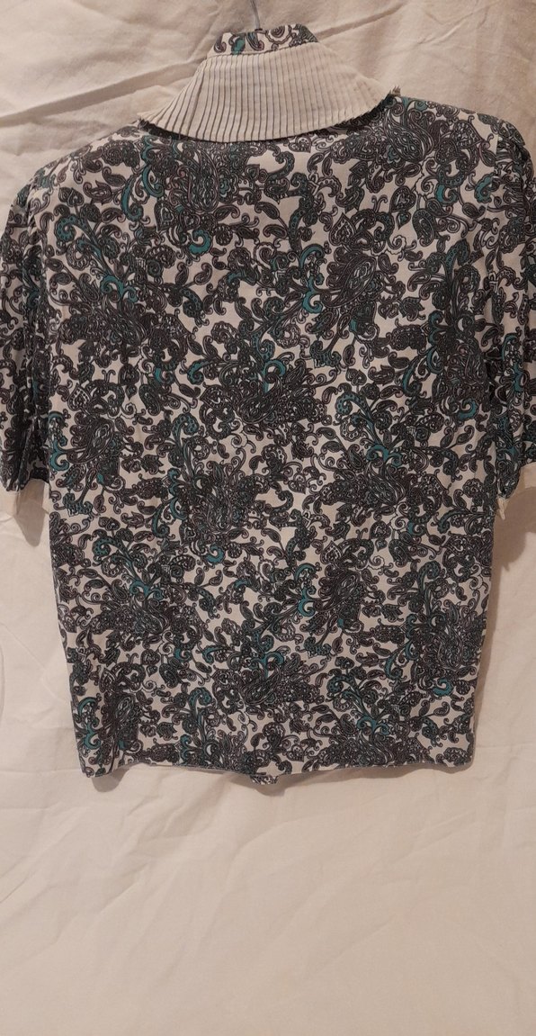 Bohem Desenli Kısa Kollu Gömlek - Görsel 4