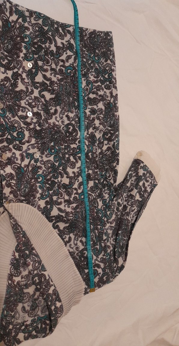 Bohem Desenli Kısa Kollu Gömlek - Görsel 5