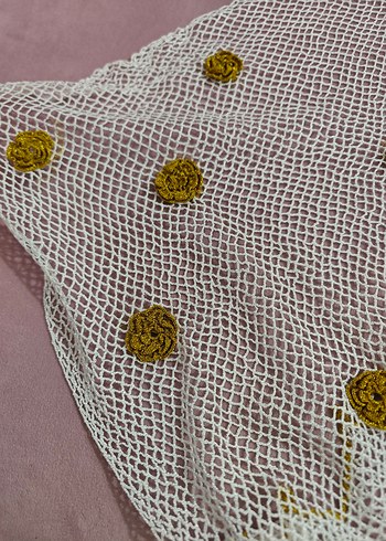 damat bohçası için dantel seccade - Görsel 4