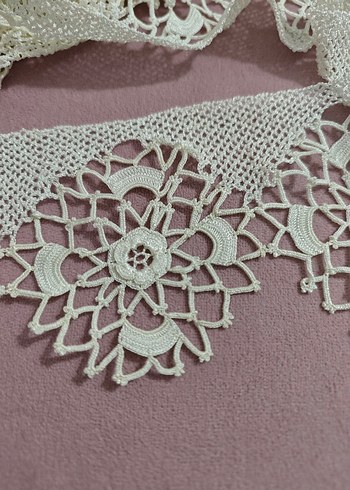 El Yapımı Geleneksel Dantel Pike Takımı - Görsel 3