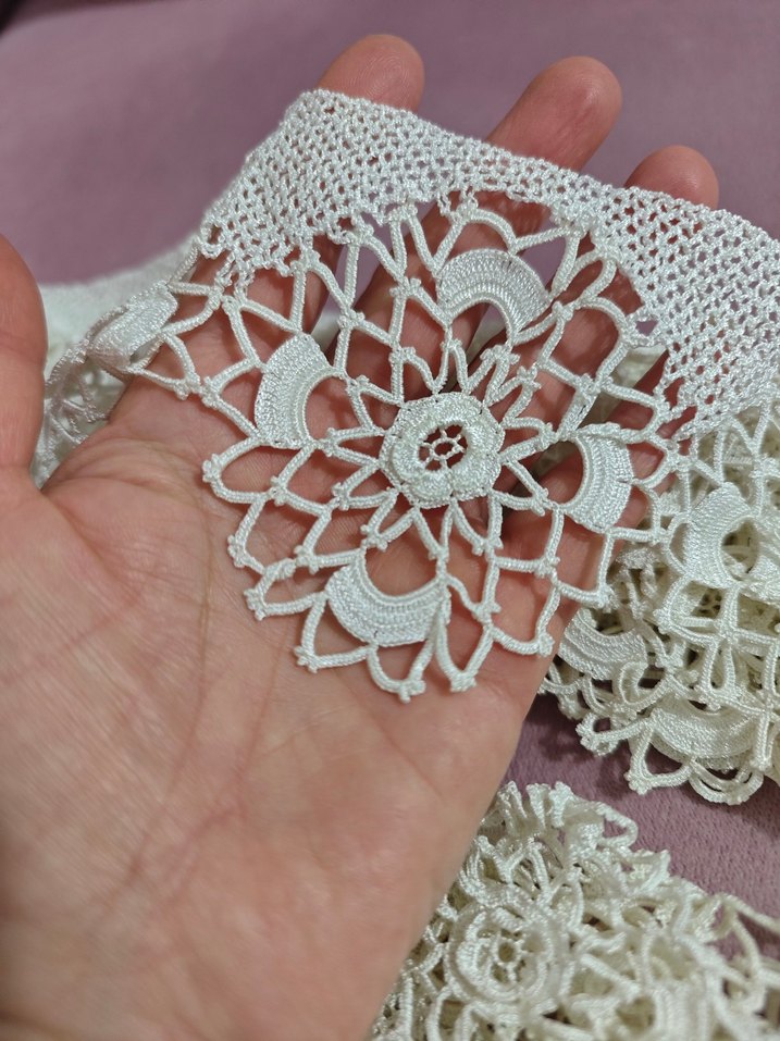 El Yapımı Geleneksel Dantel Pike Takımı - Görsel 4