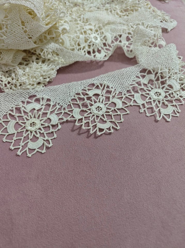 El Yapımı Geleneksel Dantel Pike Takımı - Görsel 2