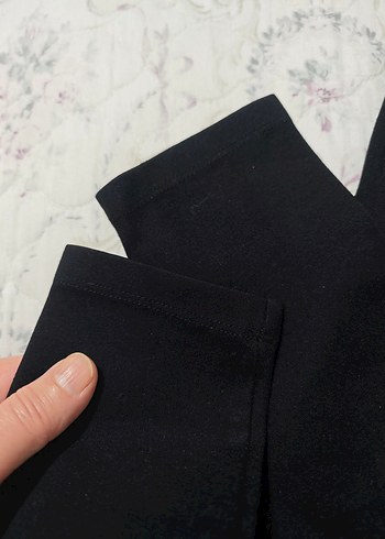 Siyah Kadın Tayt - Görsel 3