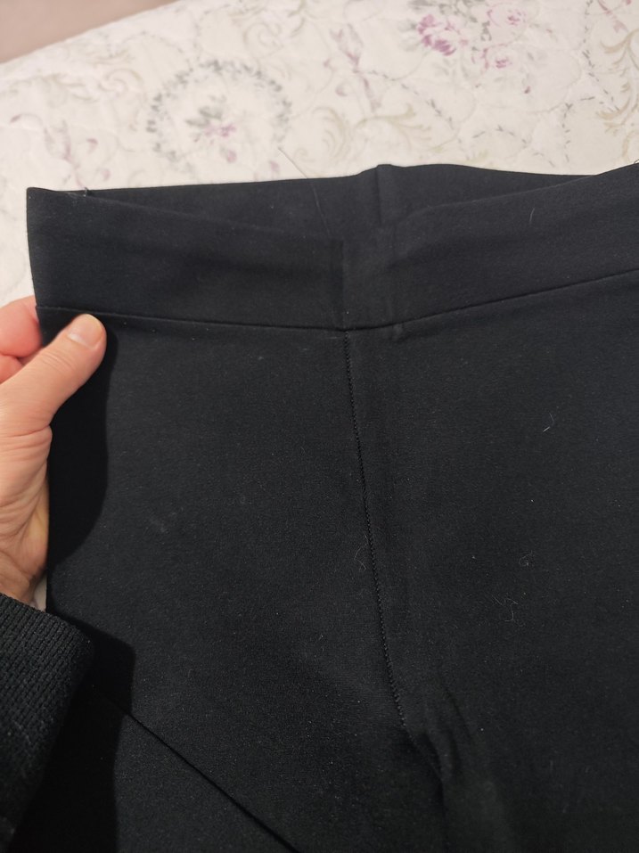 Siyah Kadın Tayt - Görsel 2