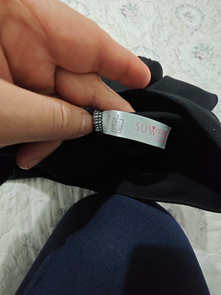 Siyah Kadın Tayt - Görsel 4