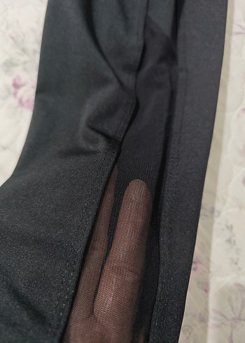 Siyah Nike Kadın Spor Taytı - Görsel 2