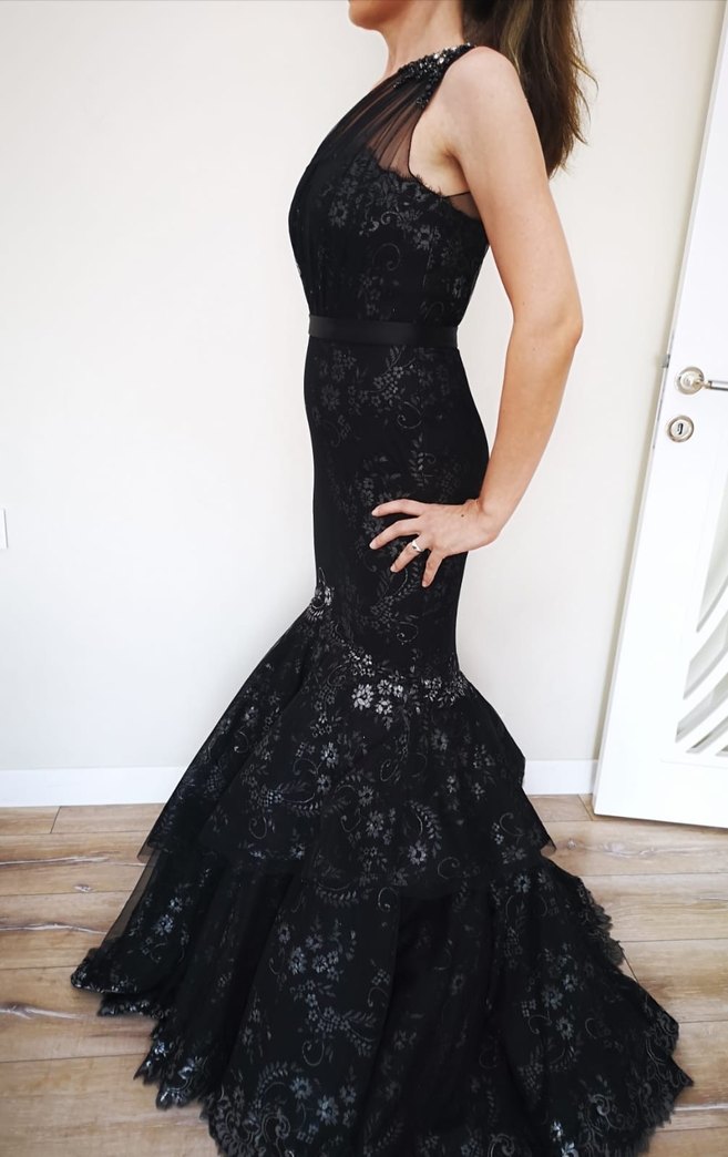 Oleg Cassini abiye - Görsel 4