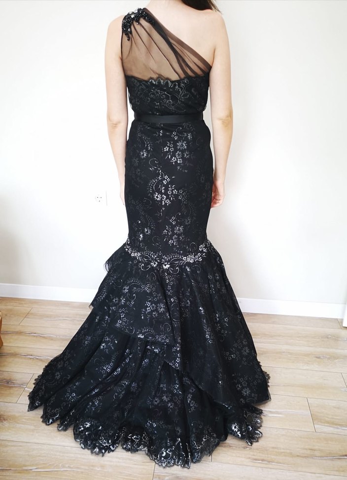 Oleg Cassini abiye - Görsel 2