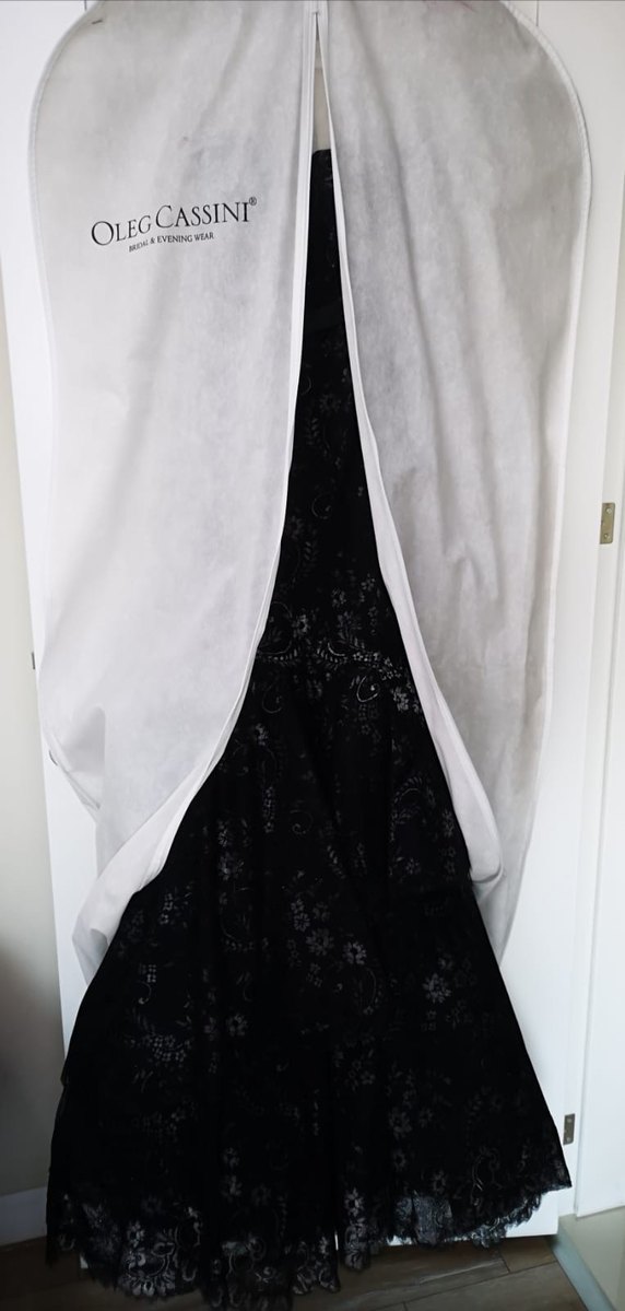 Oleg Cassini abiye - Görsel 5