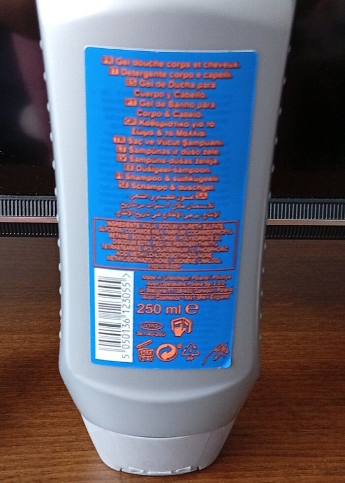 Avon Full Speed Nitro Saç ve Vücut Şampuanı 250 ml - Görsel 2