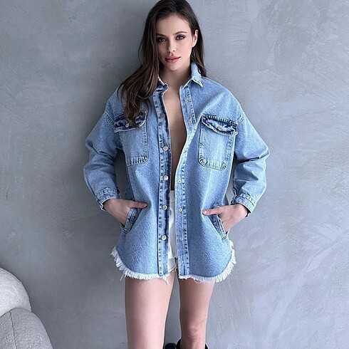 Zara Yerli marka kot ceket