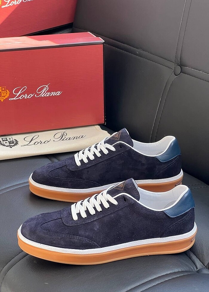 Loro piana erkek ayakkabı hakiki deri - Görsel 2