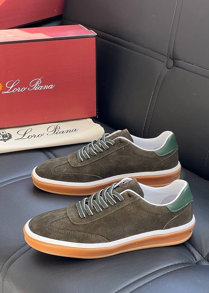 Loro piana erkek ayakkabı hakiki deri - Görsel 3