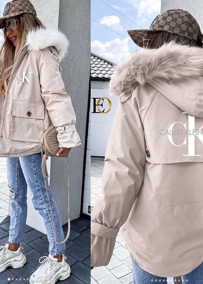 Calvin Klein mont - Görsel 3