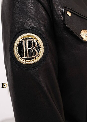 Balmain hakiki deri ceket yüzde yüz deridir - Görsel 3