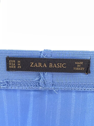 m Beden mavi Renk Zara Midi Etek %70 İndirimli.
