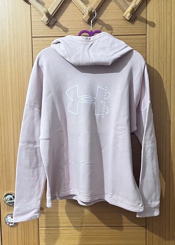 Pudra renginde Kadin Kapşonlu Sweatshirt