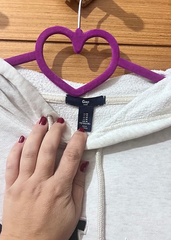 Gap GAP Gri Kapüşonlu Kadın Sweatshirt