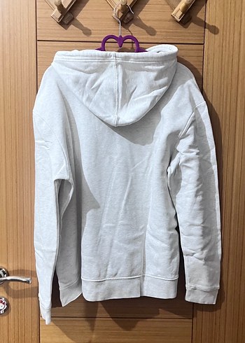 m Beden GAP Gri Kapüşonlu Kadın Sweatshirt