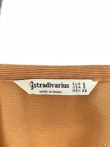s Beden kahverengi Renk Stradivarius Gömlek %70 İndirimli.