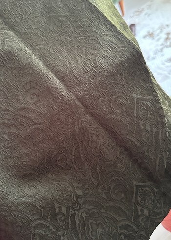 Drapeli Siyah Mini Yılan Desenli Etek - Görsel 5